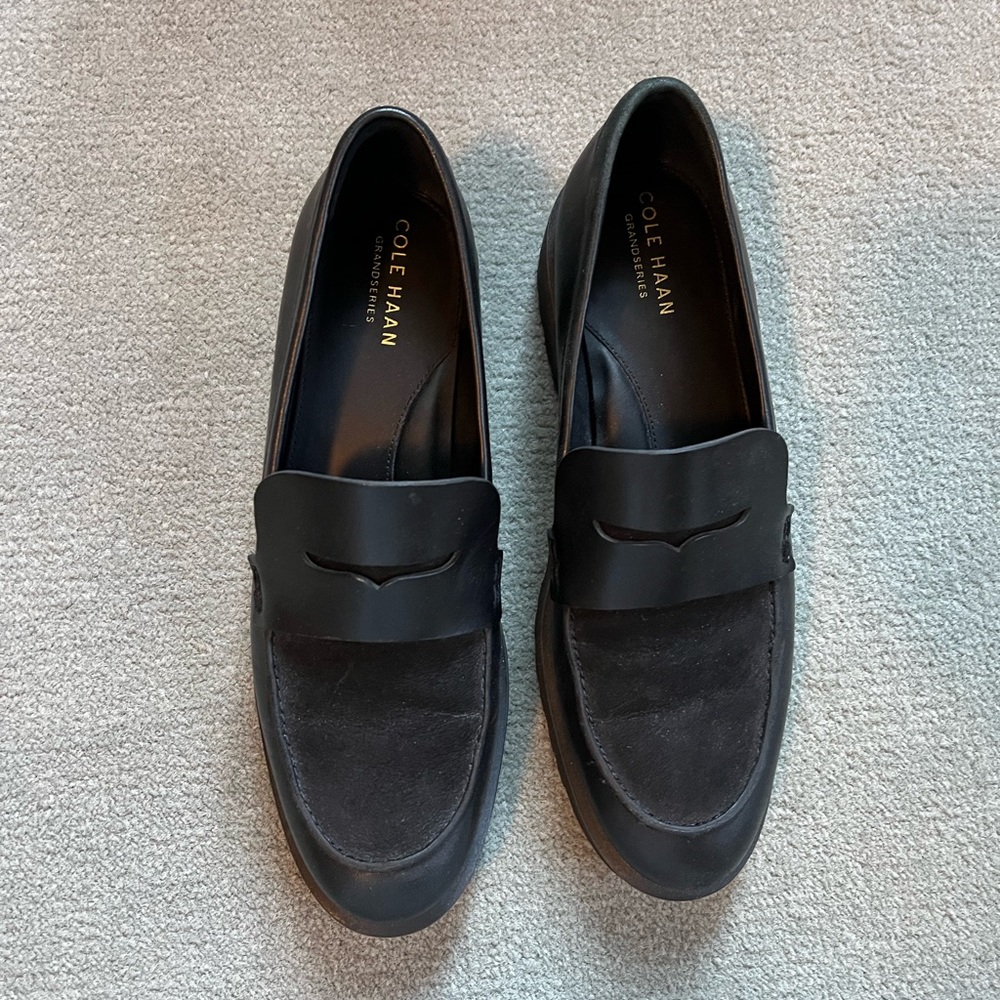 Cole Haan leather loafer